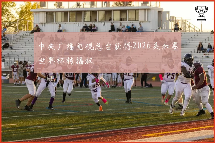 中央广播电视总台获得2026美加墨世界杯转播权