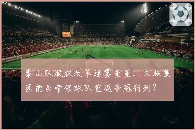 泰山队股权改革迷雾重重：文旅集团能否带领球队重返争冠行列？